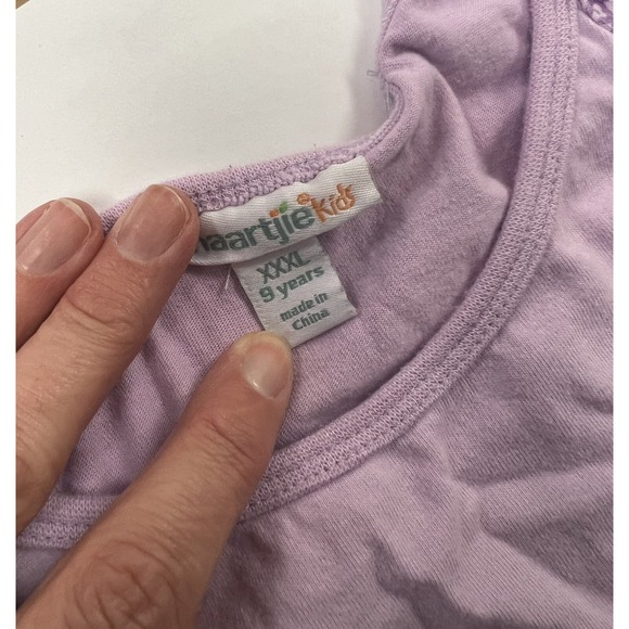 Girls Naartijie Kids XXXL (9 Years) Purple Dress - Picture 6 of 6